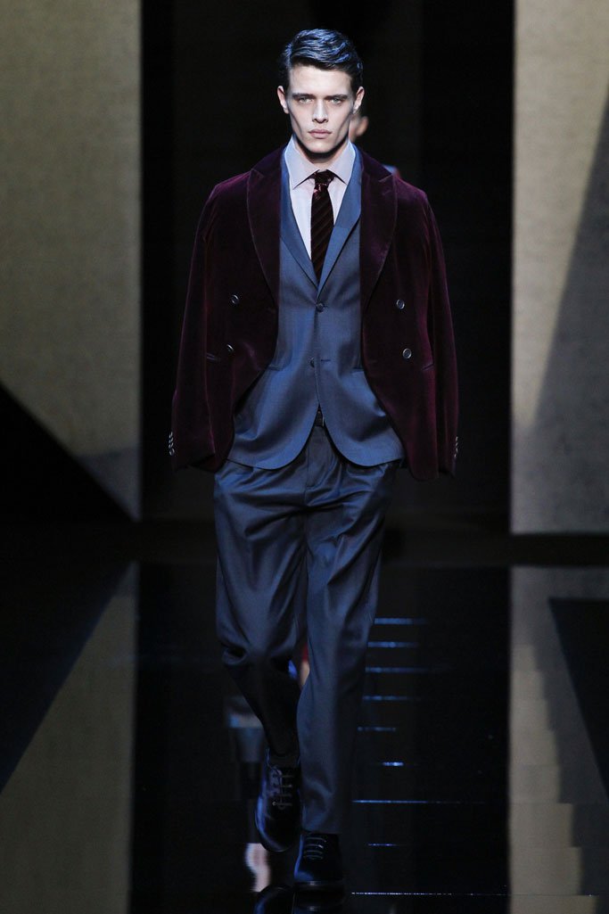 Giorgio Armani（乔治·阿玛尼）2025米兰时装周男装秀