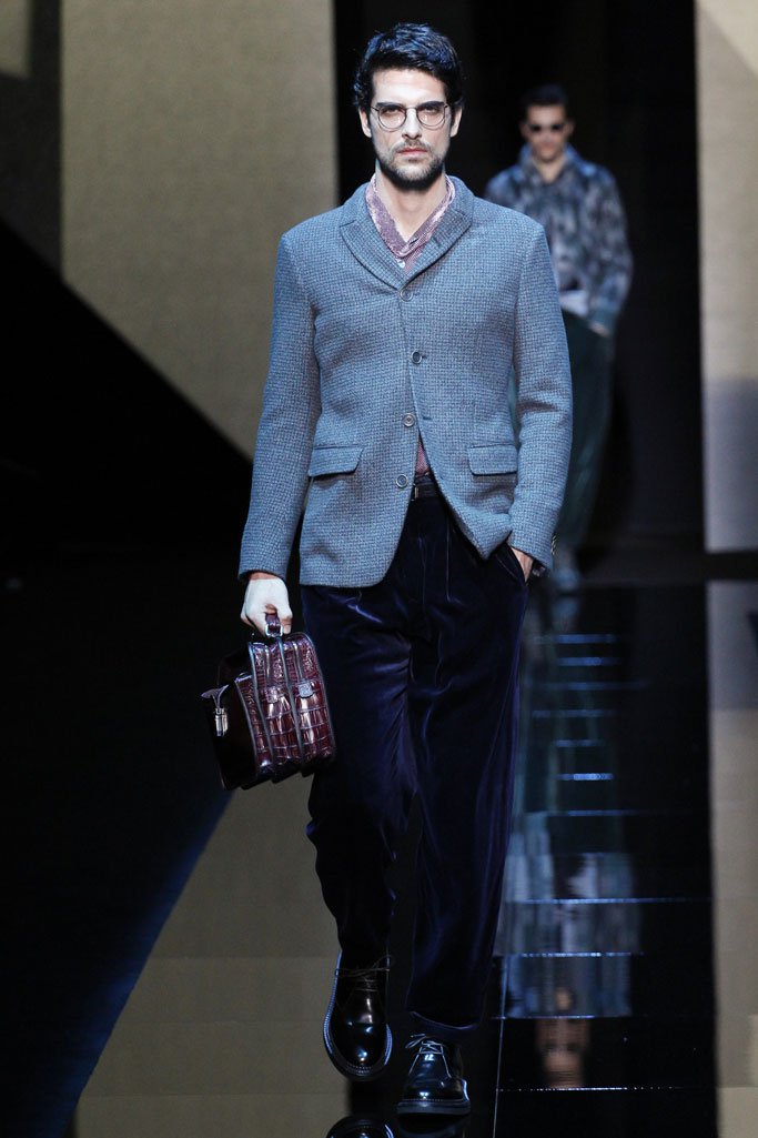 Giorgio Armani（乔治·阿玛尼）2025米兰时装周男装秀