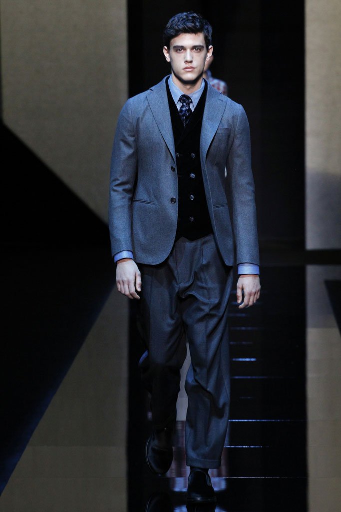 Giorgio Armani（乔治·阿玛尼）2025米兰时装周男装秀