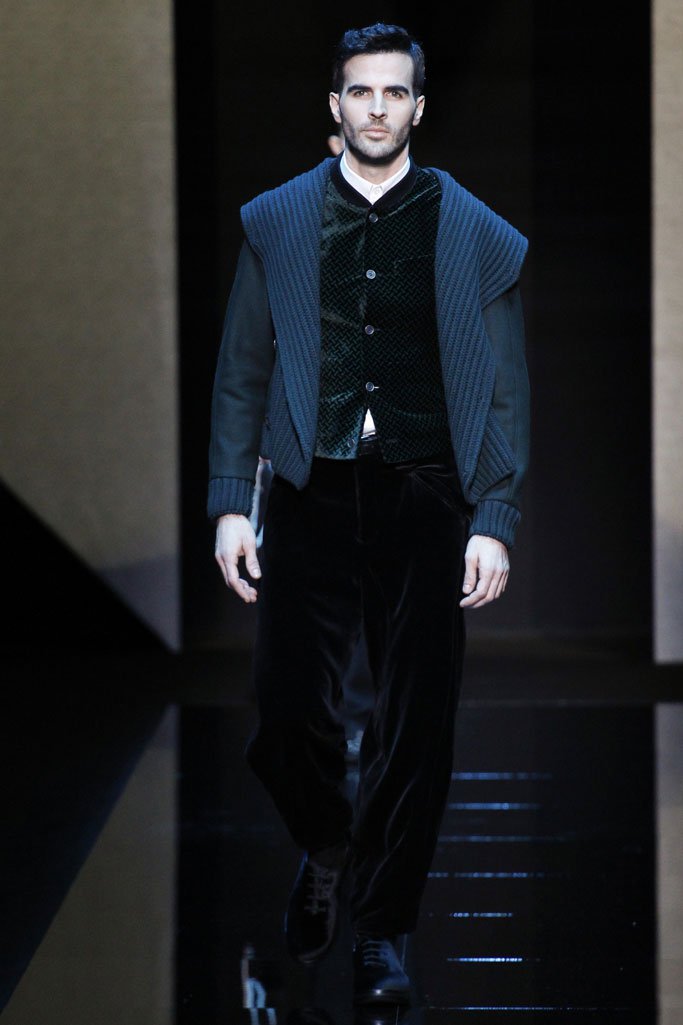 Giorgio Armani（乔治·阿玛尼）2025米兰时装周男装秀