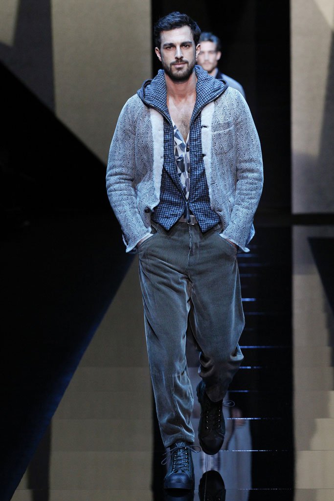 Giorgio Armani（乔治·阿玛尼）2025米兰时装周男装秀