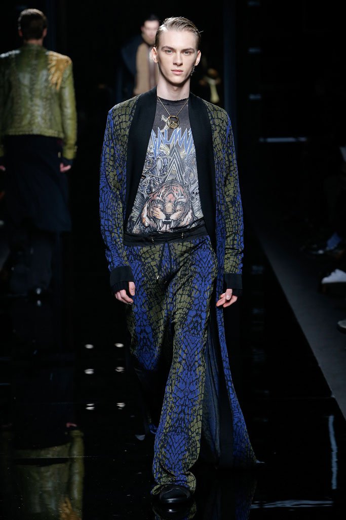 Balmain（巴尔曼）2025巴黎时装周秋冬男装秀