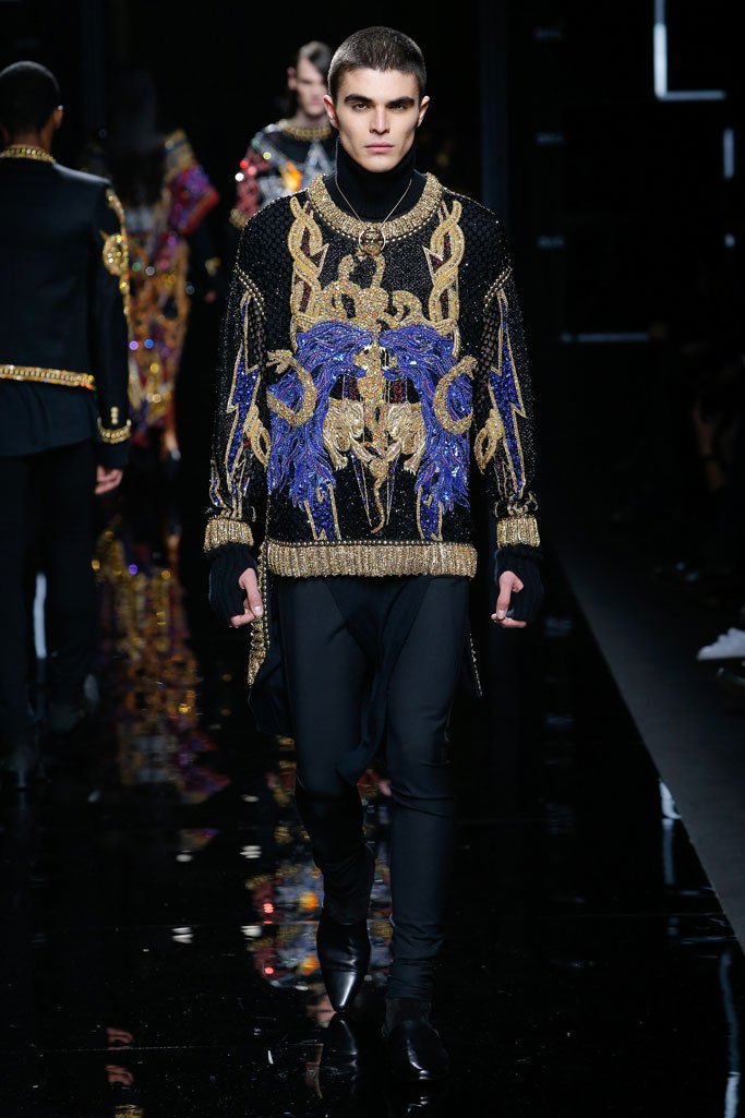 Balmain（巴尔曼）2025巴黎时装周秋冬男装秀
