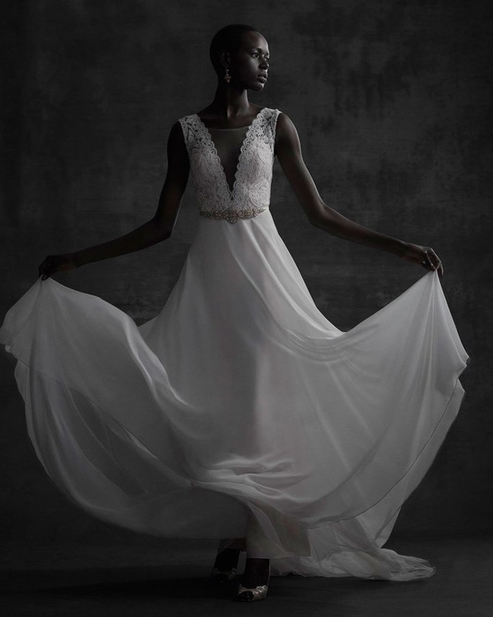 BHLDN 2025春夏婚纱广告Iconic系列