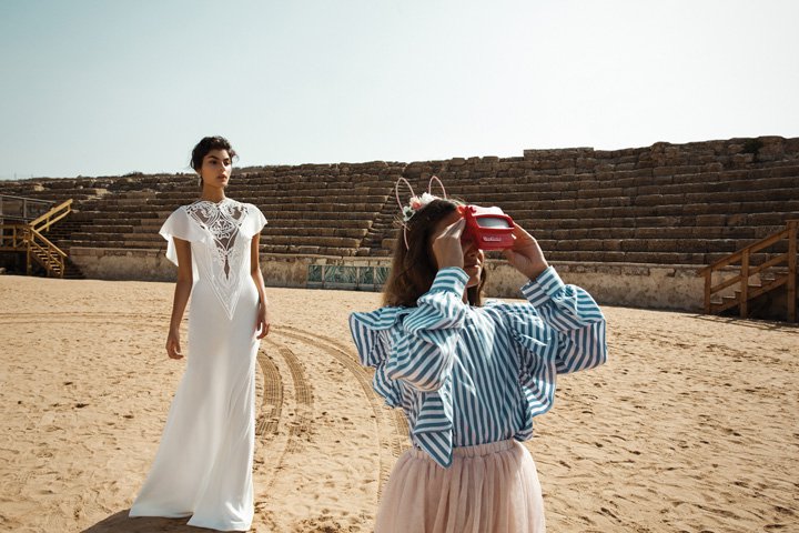 高级定制婚纱品牌Gala by Galia Lahav 2025婚纱广告大片