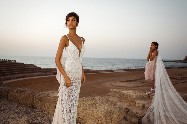 高级定制婚纱品牌Gala by Galia Lahav 2025婚纱广告大片