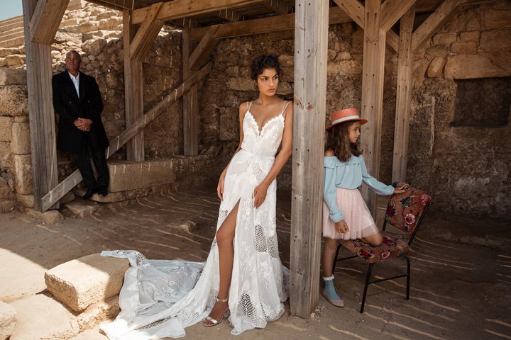 高级定制婚纱品牌Gala by Galia Lahav 2025婚纱广告大片