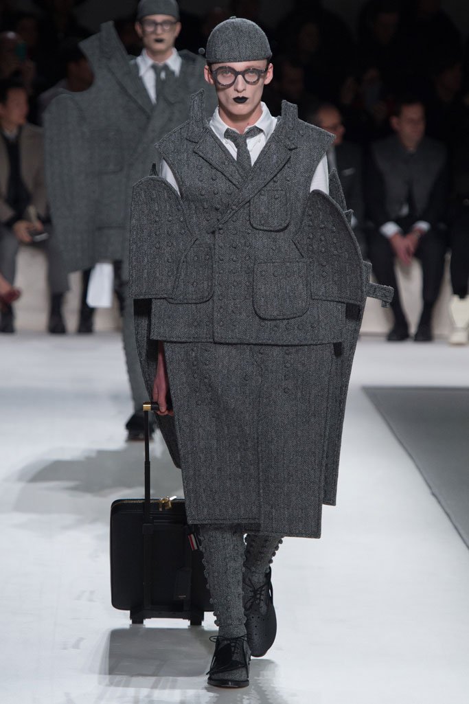 Thom Browne 2025巴黎男装周秋冬男装秀