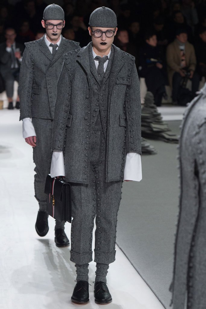 Thom Browne 2025巴黎男装周秋冬男装秀