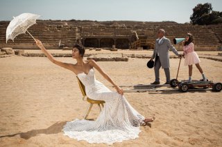 高级定制婚纱品牌Gala by Galia Lahav 2025婚纱广告大片