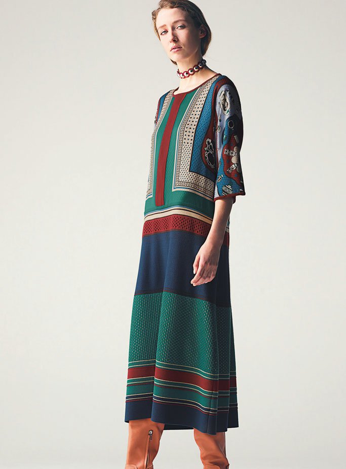 Hermès 2025早秋女装时尚品牌广告大片