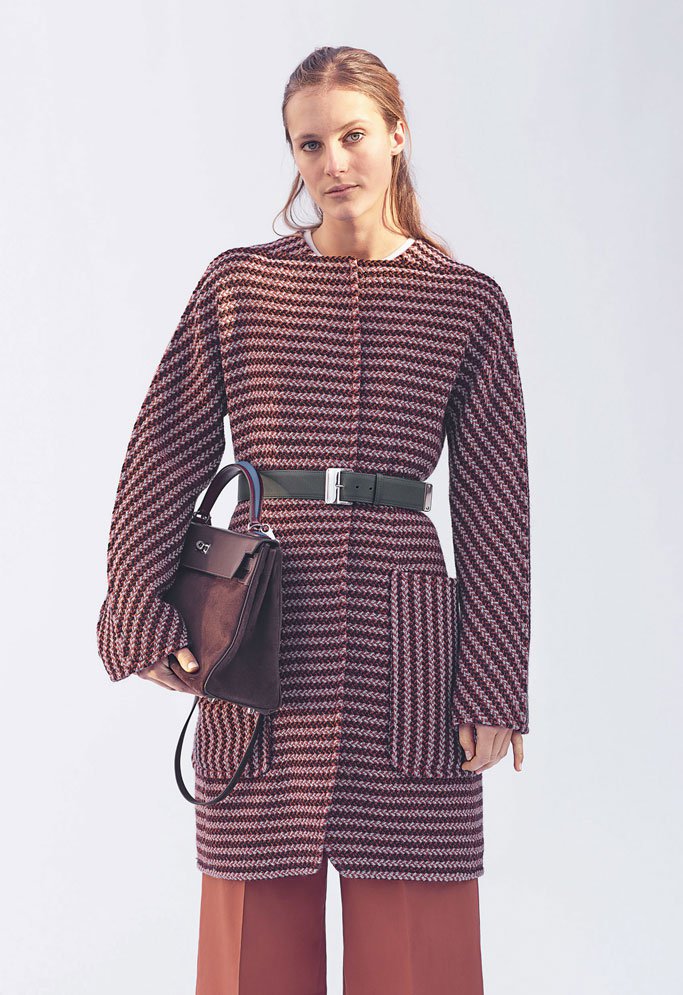 Hermès 2025早秋女装时尚品牌广告大片