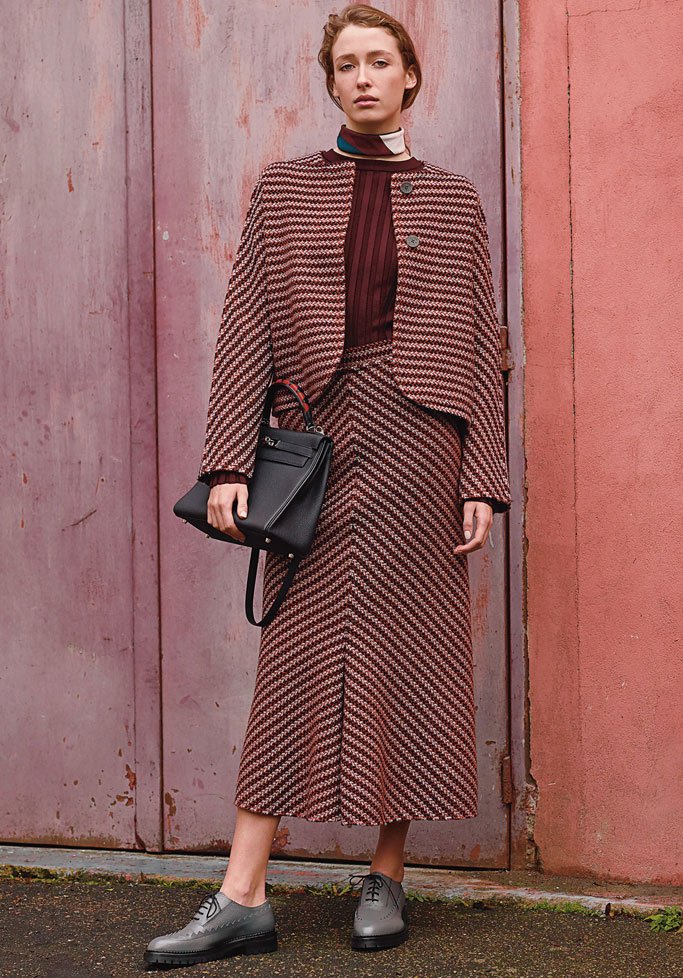 Hermès 2025早秋女装时尚品牌广告大片