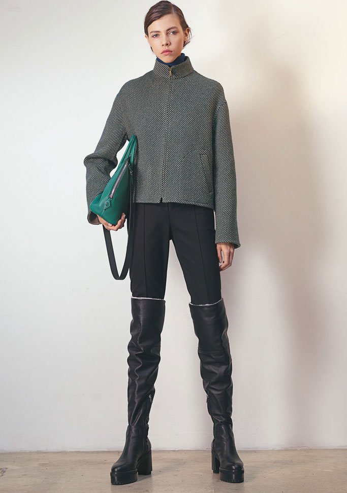 Hermès 2025早秋女装时尚品牌广告大片