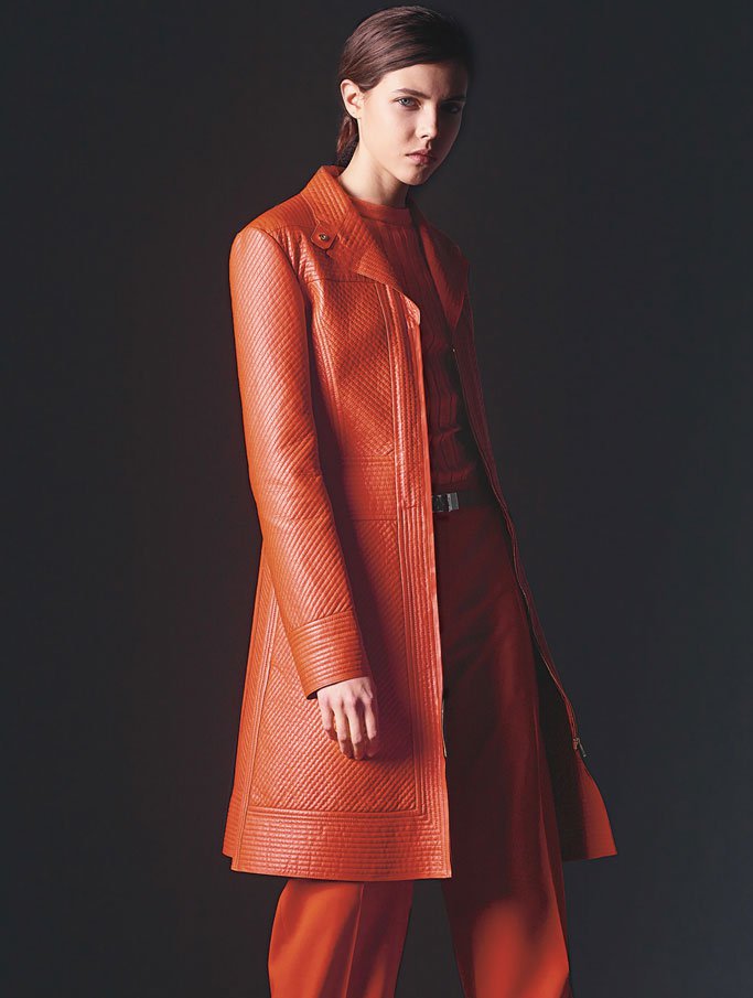 Hermès 2025早秋女装时尚品牌广告大片