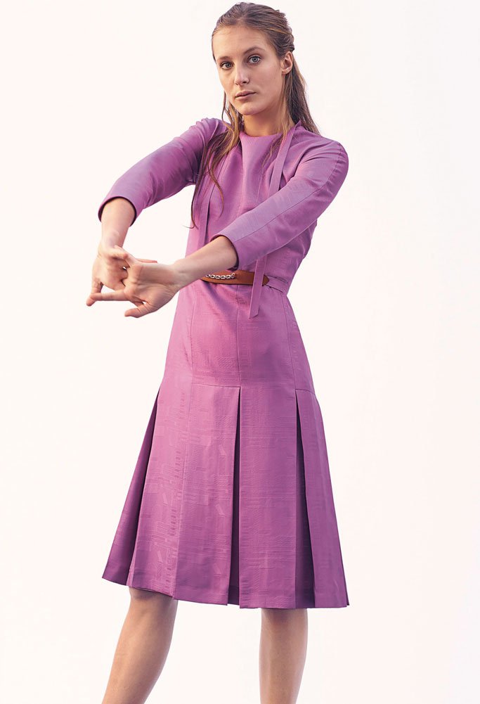 Hermès 2025早秋女装时尚品牌广告大片