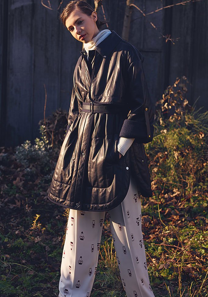 Hermès 2025早秋女装时尚品牌广告大片