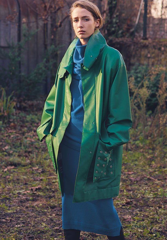 Hermès 2025早秋女装时尚品牌广告大片