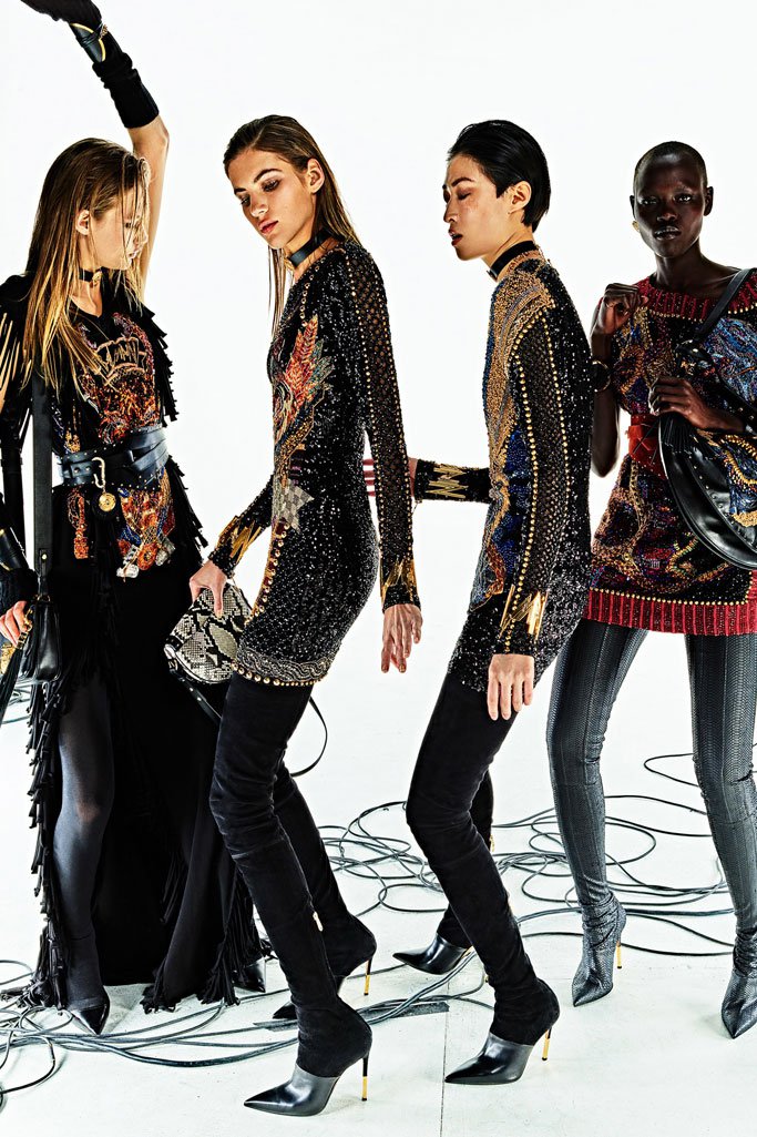 Balmain（巴尔曼）2025早秋女装时尚广告大片