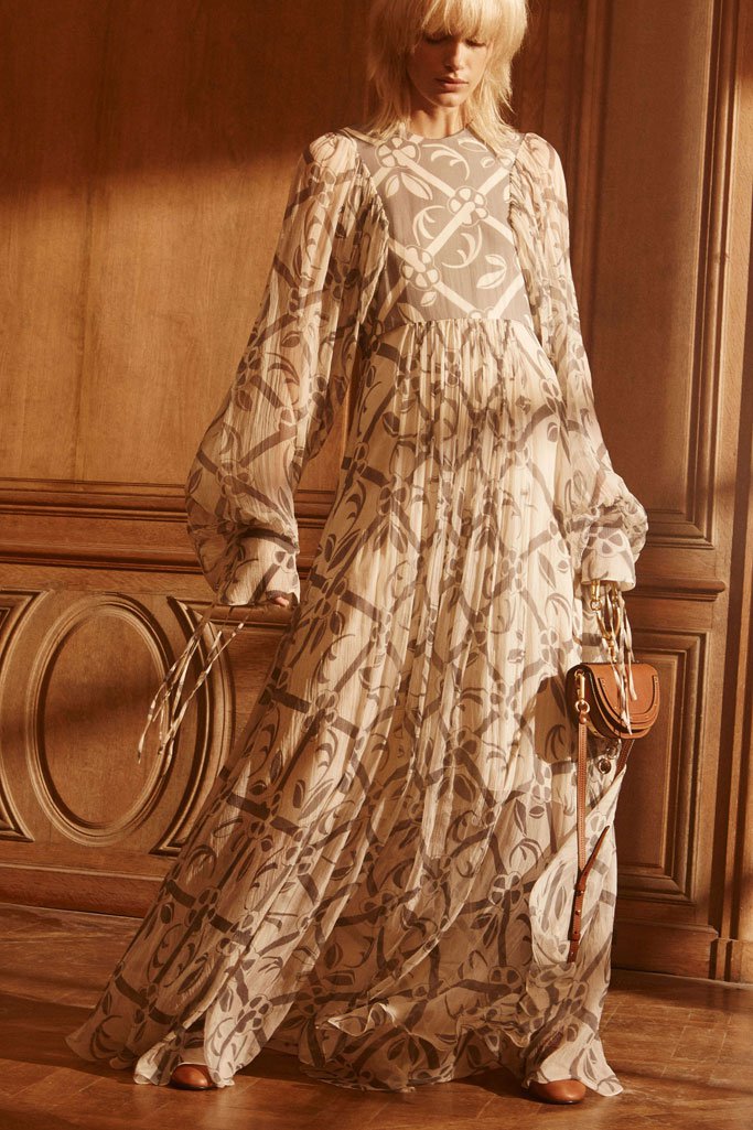 Chloé 2025早秋女装时尚品牌造型