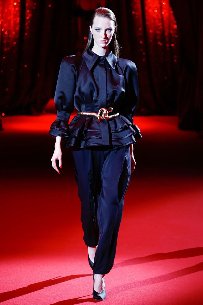 Ulyana Sergeenko 2025巴黎春夏高级定制时装秀