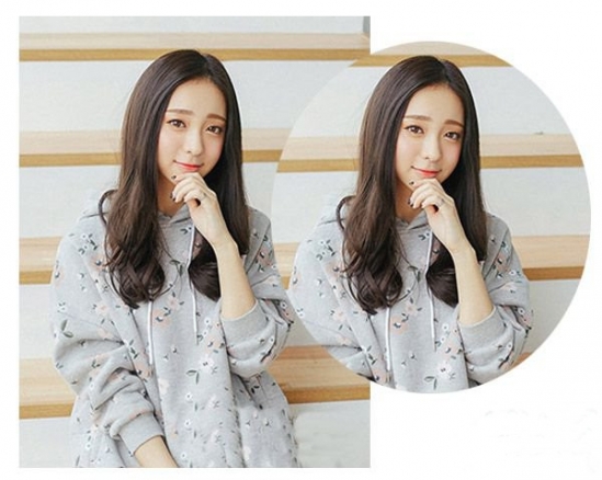 女生中长发发型 尽显温柔淑女范儿