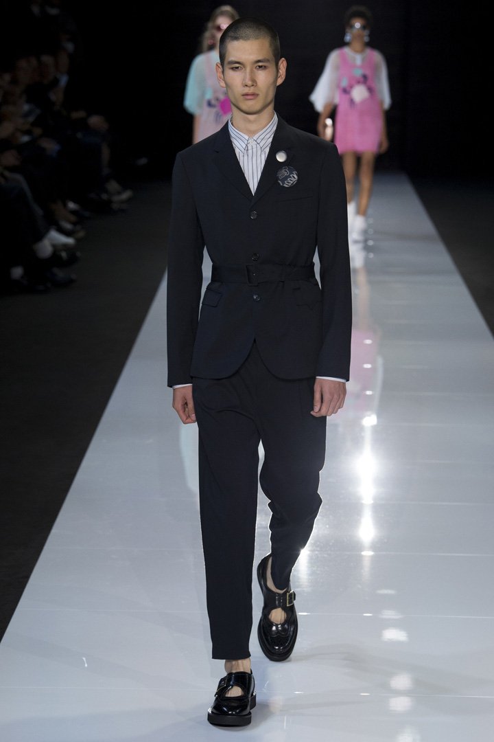 Emporio Armani 2025伦敦时装周时装秀