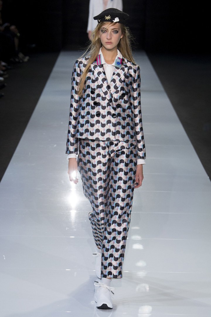 Emporio Armani 2025伦敦时装周时装秀