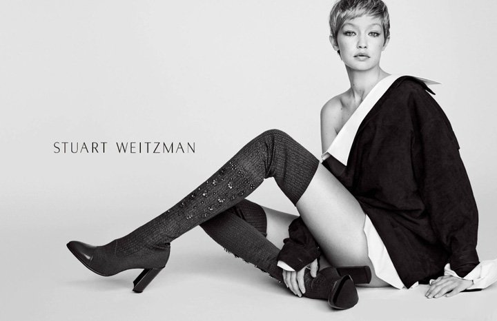 Stuart Weitzman 2025鞋履品牌广告大片
