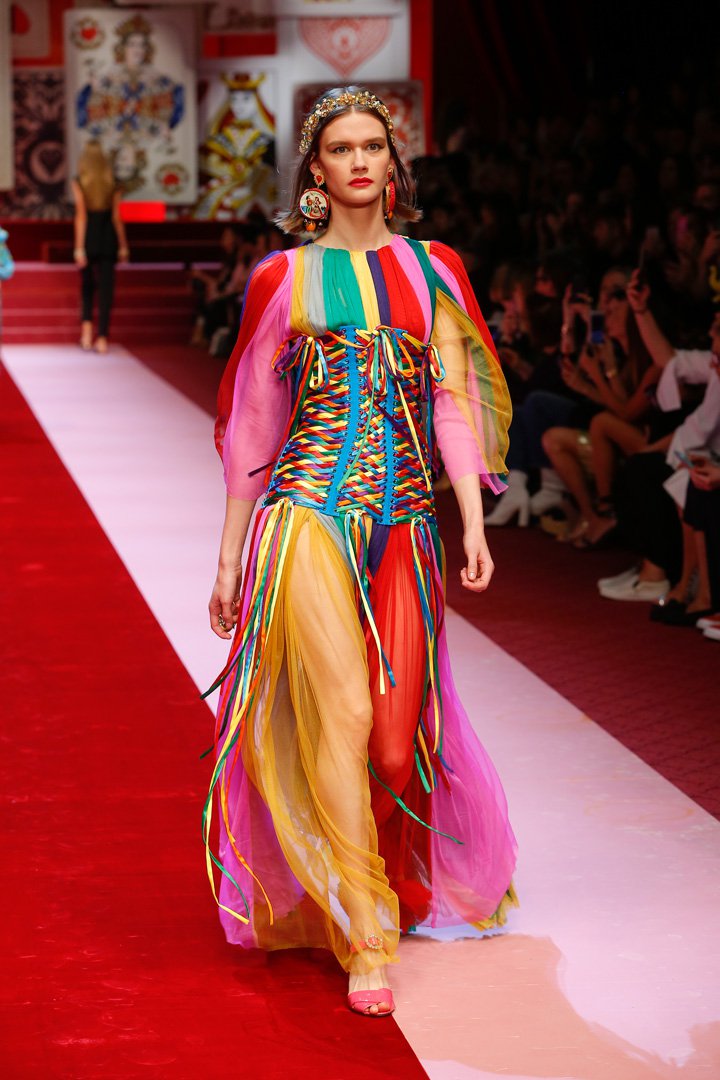Dolce & Gabbana 2025米兰时装周时装秀