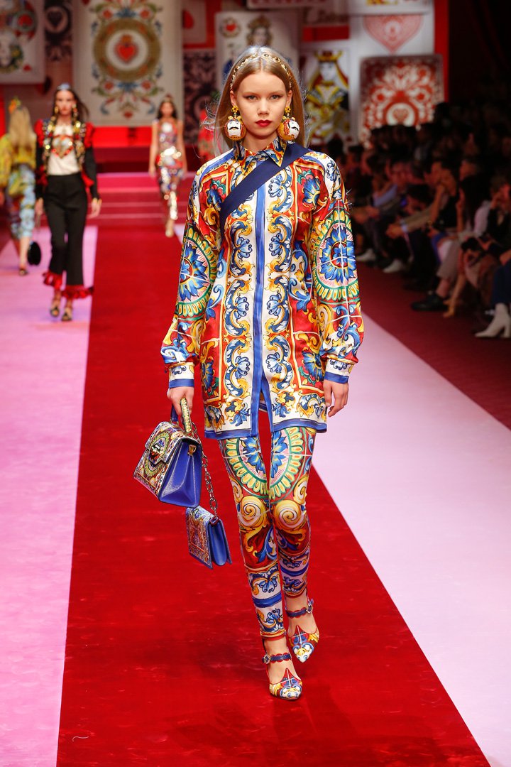 Dolce & Gabbana 2025米兰时装周时装秀