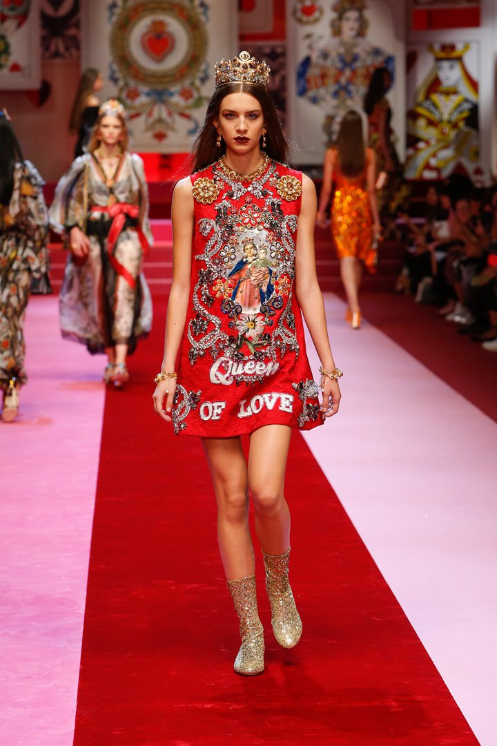 Dolce & Gabbana 2025米兰时装周时装秀