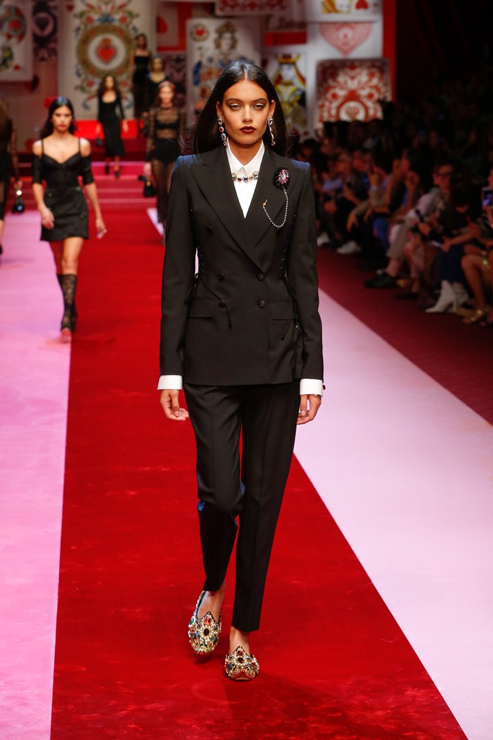 Dolce & Gabbana 2025米兰时装周时装秀