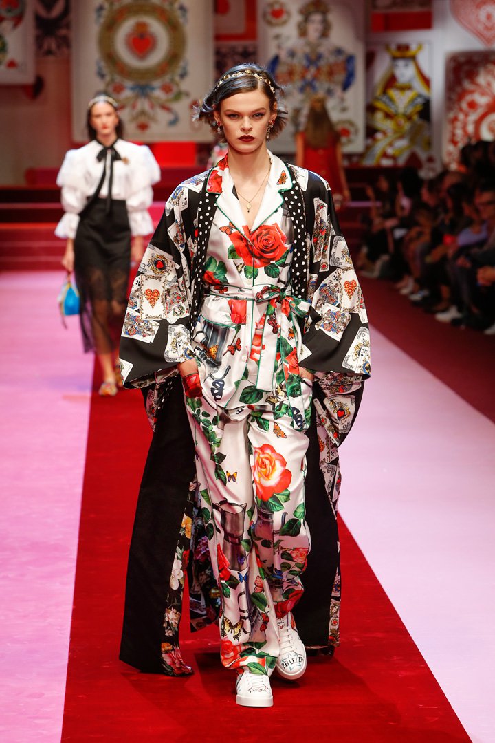 Dolce & Gabbana 2025米兰时装周时装秀