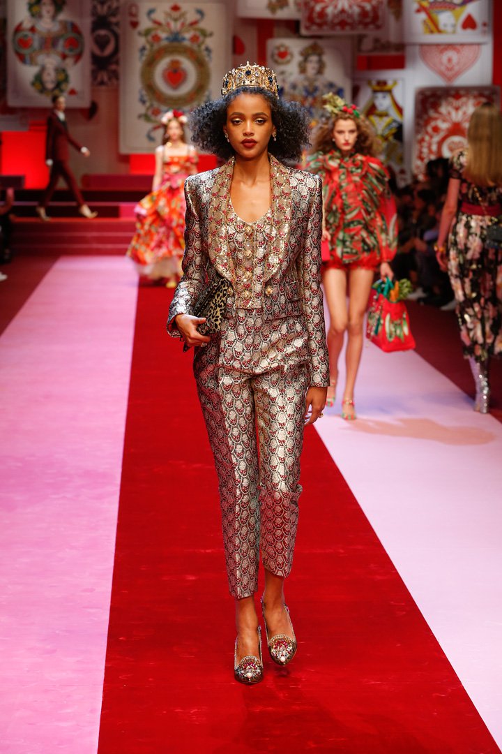 Dolce & Gabbana 2025米兰时装周时装秀