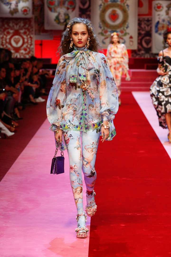 Dolce & Gabbana 2025米兰时装周时装秀