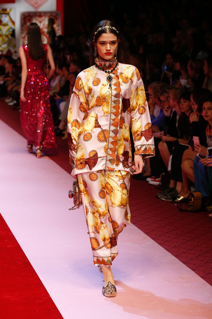 Dolce & Gabbana 2025米兰时装周时装秀