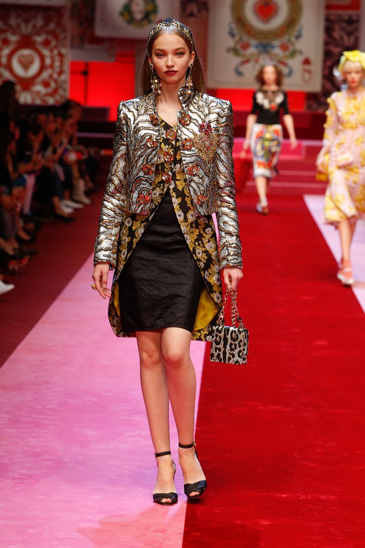 Dolce & Gabbana 2025米兰时装周时装秀
