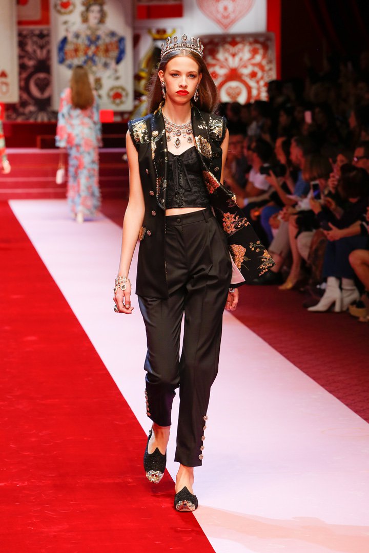 Dolce & Gabbana 2025米兰时装周时装秀