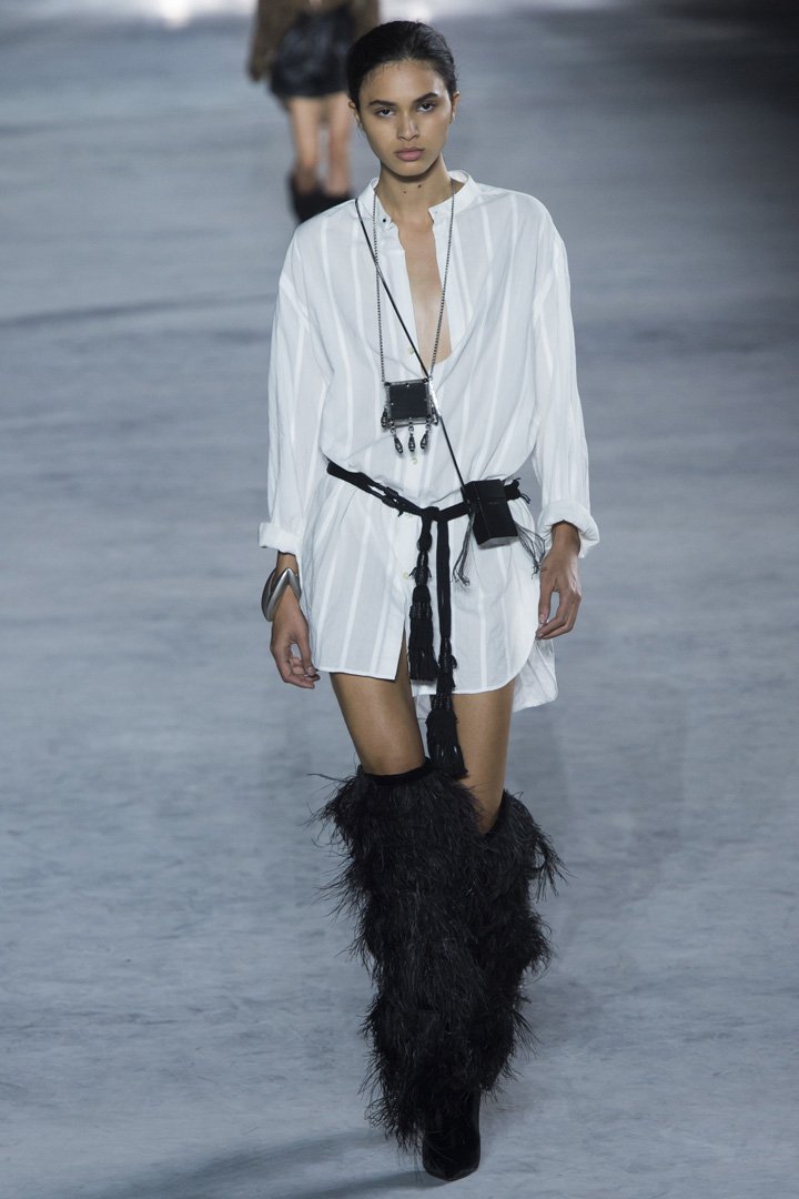 Saint Laurent（圣罗兰）2025巴黎时装周时装秀