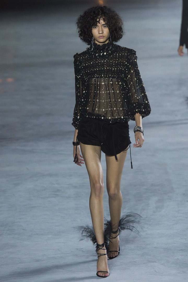 Saint Laurent（圣罗兰）2025巴黎时装周时装秀