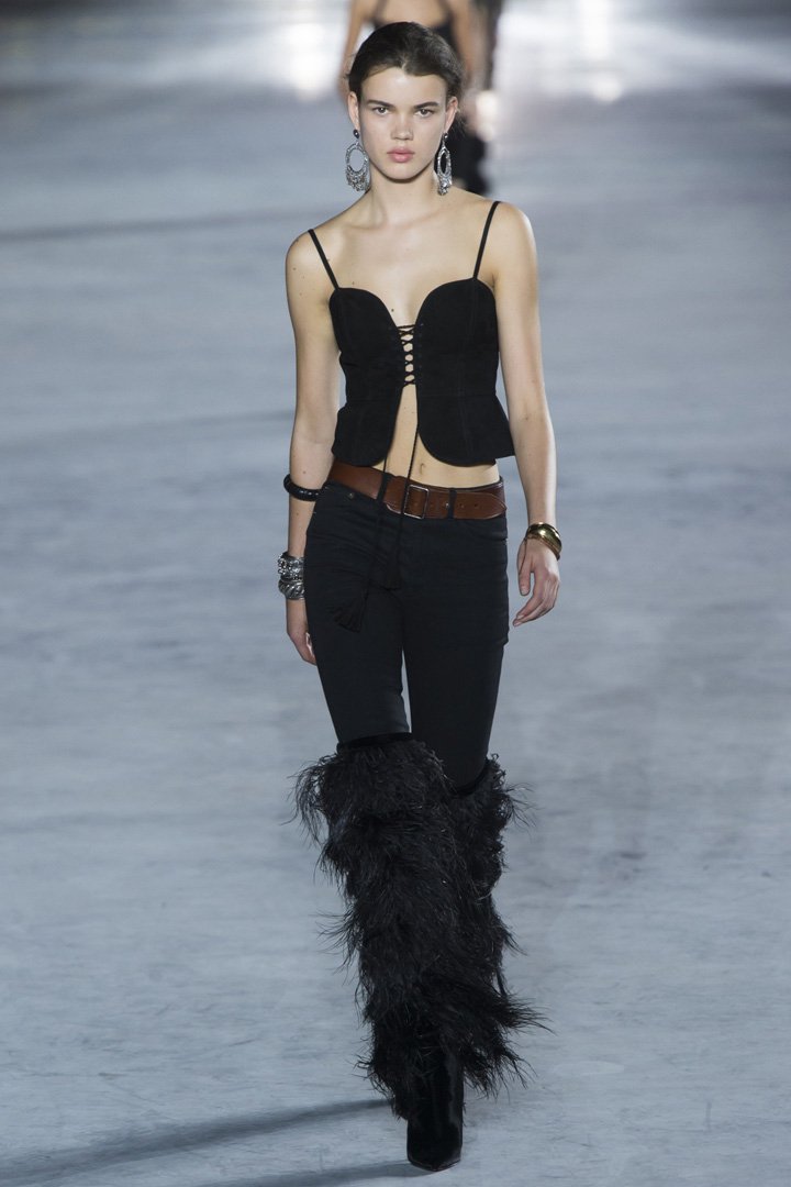 Saint Laurent（圣罗兰）2025巴黎时装周时装秀