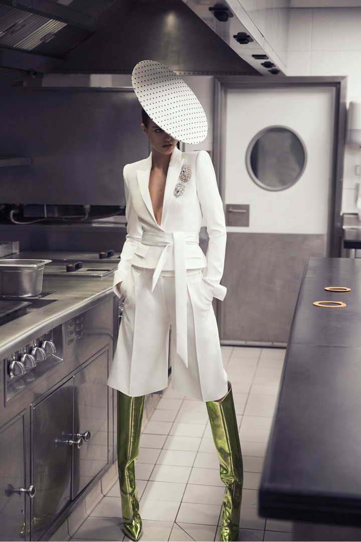 Alexandre Vauthier设计师品牌系列 2025春夏品牌女装造型图