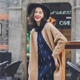 毛衣穿搭技巧 这个冬天你最美