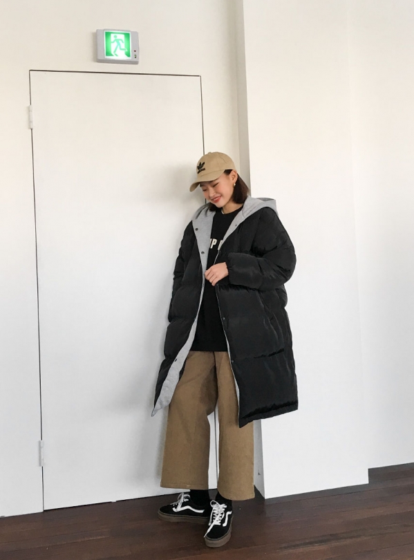 棉服配什么裤子 显高又显瘦