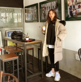 卡其色棉服怎么搭配 尽显冬日气质范儿