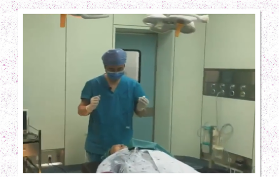 切眉整容手术过程图片 胆小者千万别看