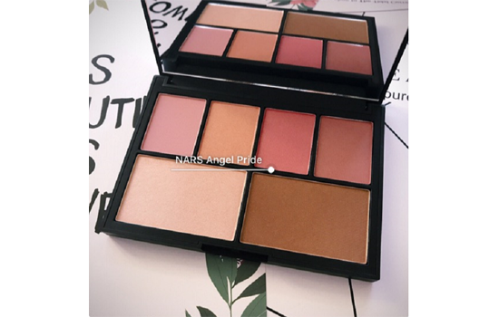 nars腮红修容盘 2025nars angel pride综合盘测评