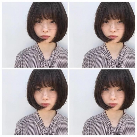 内扣短发图片大全 时髦更有气质