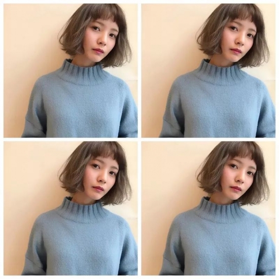 内扣短发图片大全 时髦更有气质